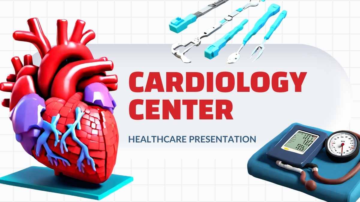 Minimal 3D Cardiology Center Slides Preview