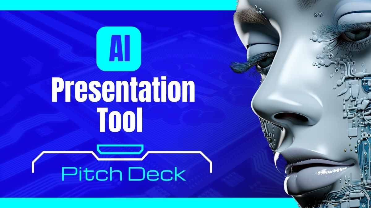 Minimal AI  Tool Pitch Deck Preview