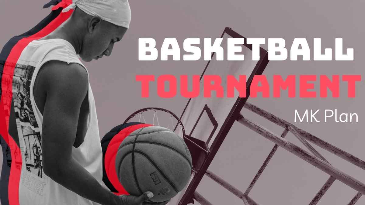 Minimal Basketball Tournament Slides Preview