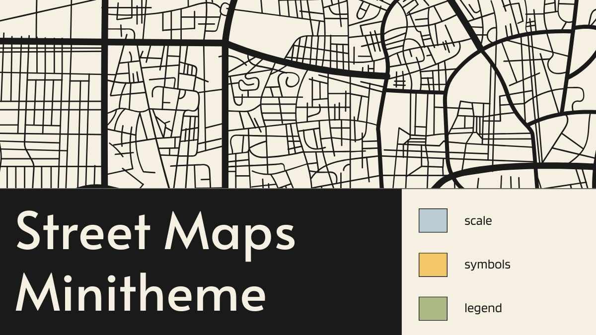 Minimal Street Maps Minitheme Preview