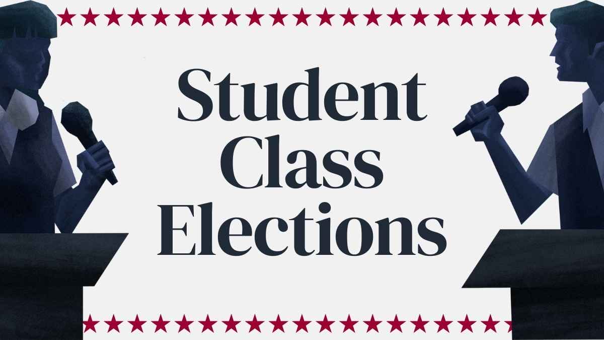 Minimal Student Class Election Slides Preview