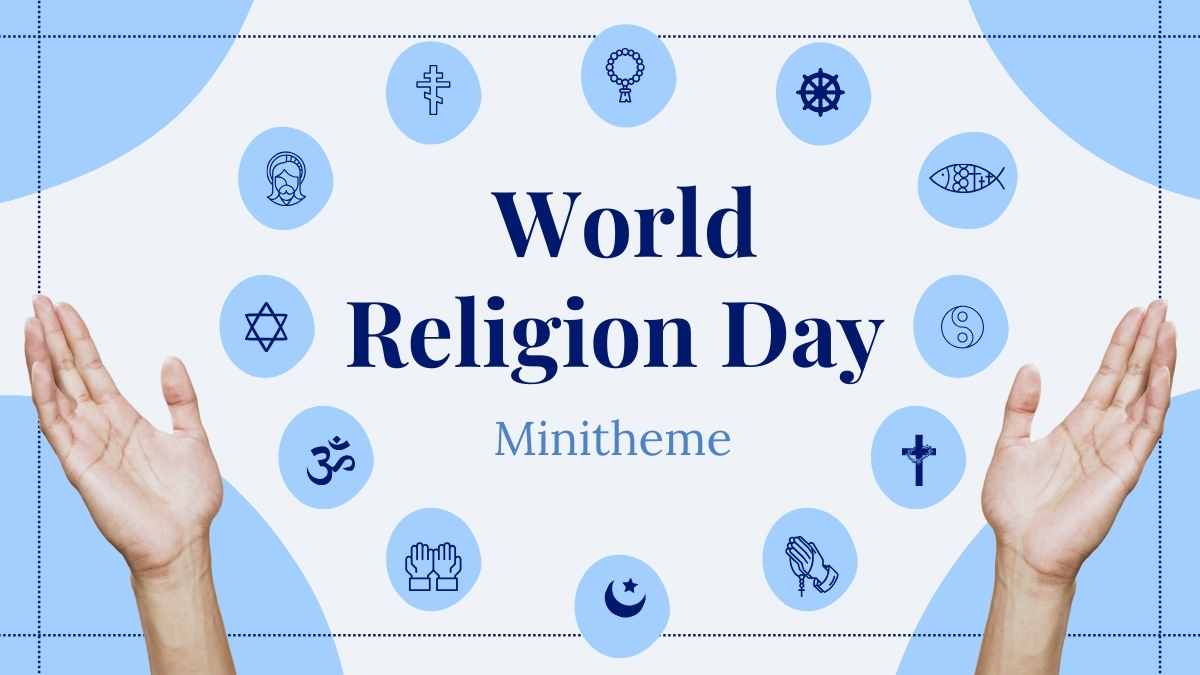 Minimal World Religion Day Minitheme Slides Preview