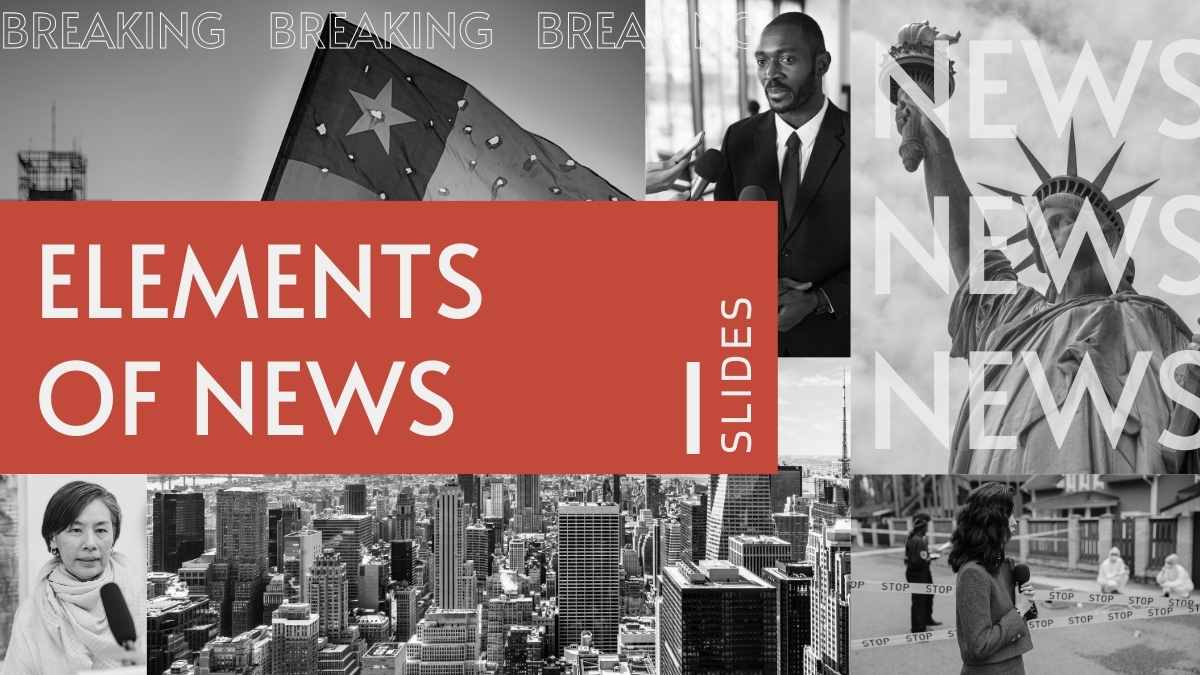 Modern Elements of News Slides Preview