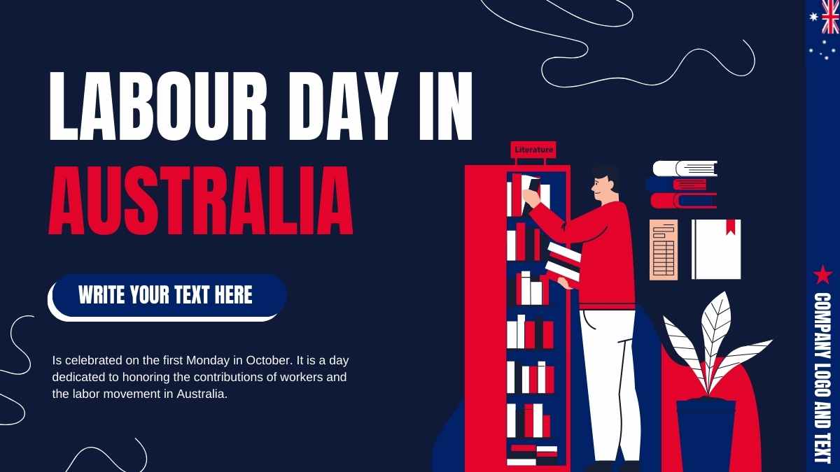 Modern Illustrated Labour Day in Australia Preview