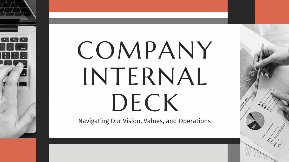 Modern Minimal Company Internal Deck Slides Preview