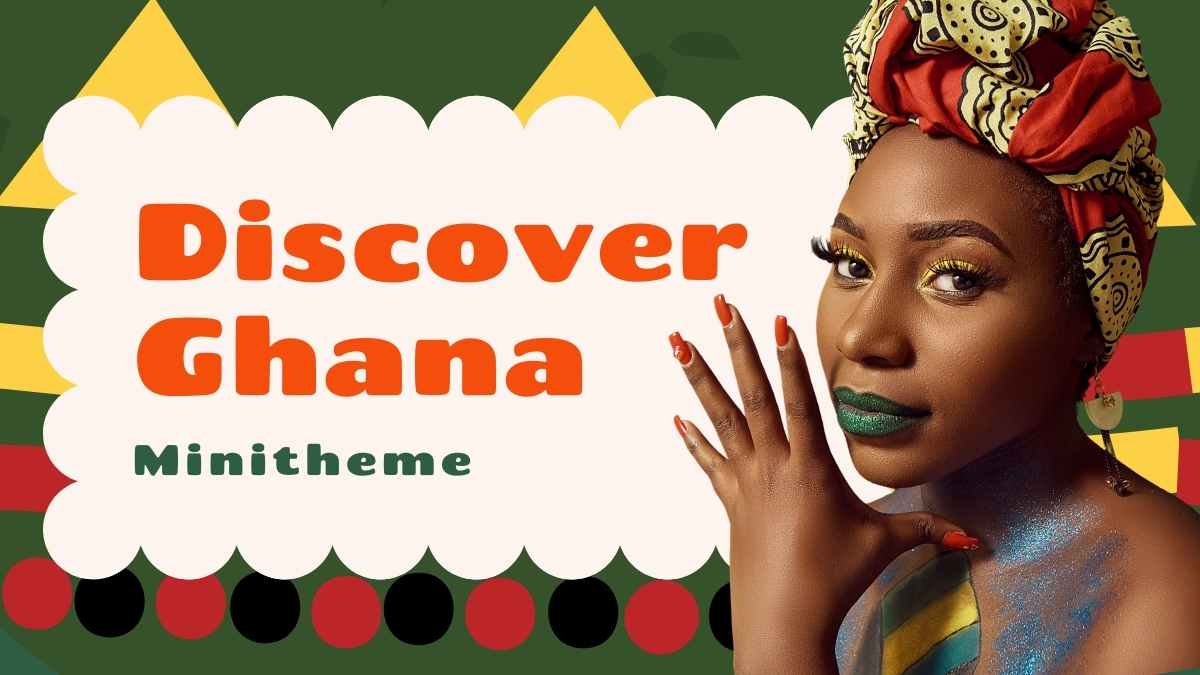 Modern Minimal Discover Ghana Slides Preview