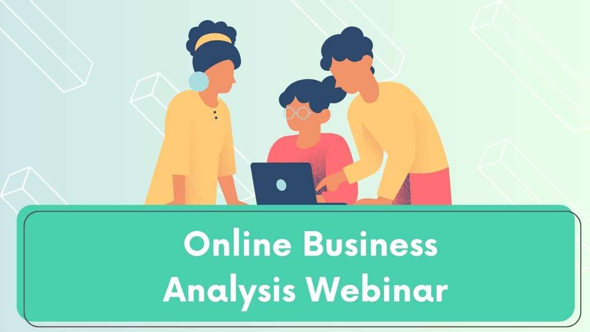 Modern Minimal Online Business Webinar Slides Preview