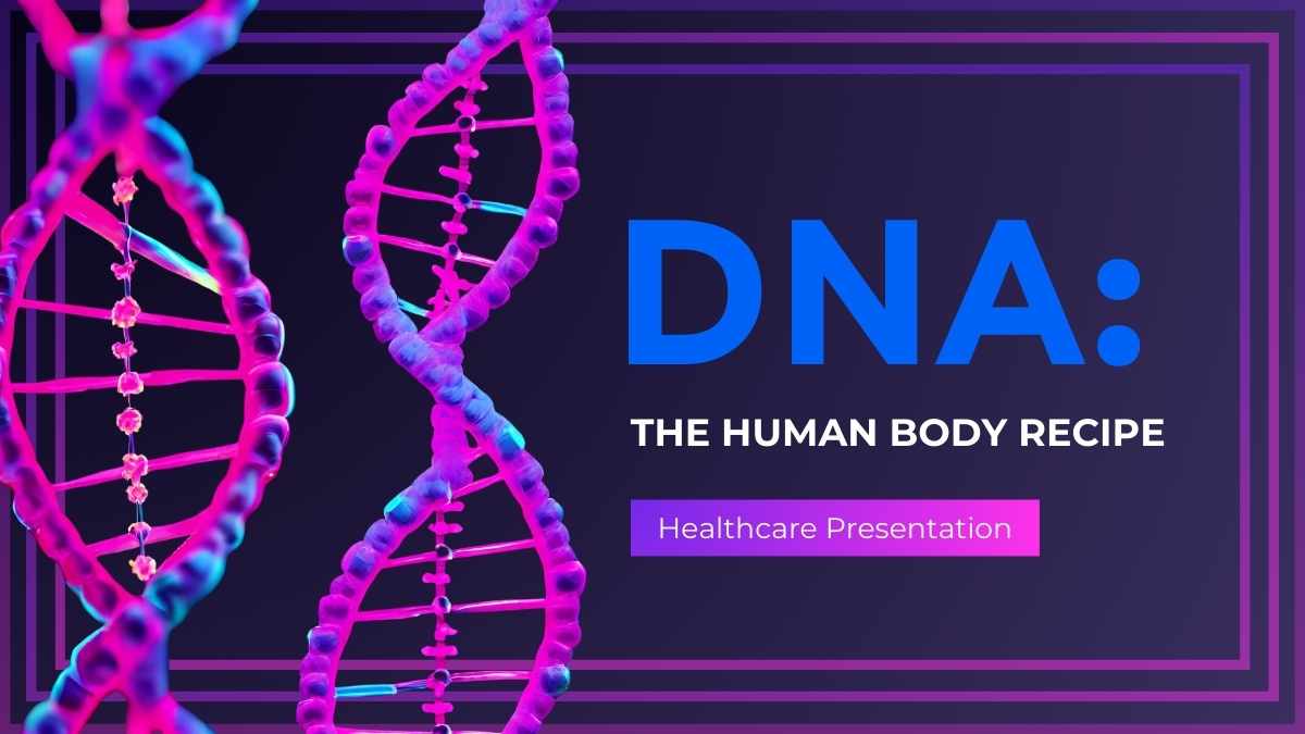 DNA: The Human Body Recipe Violet Slides Preview