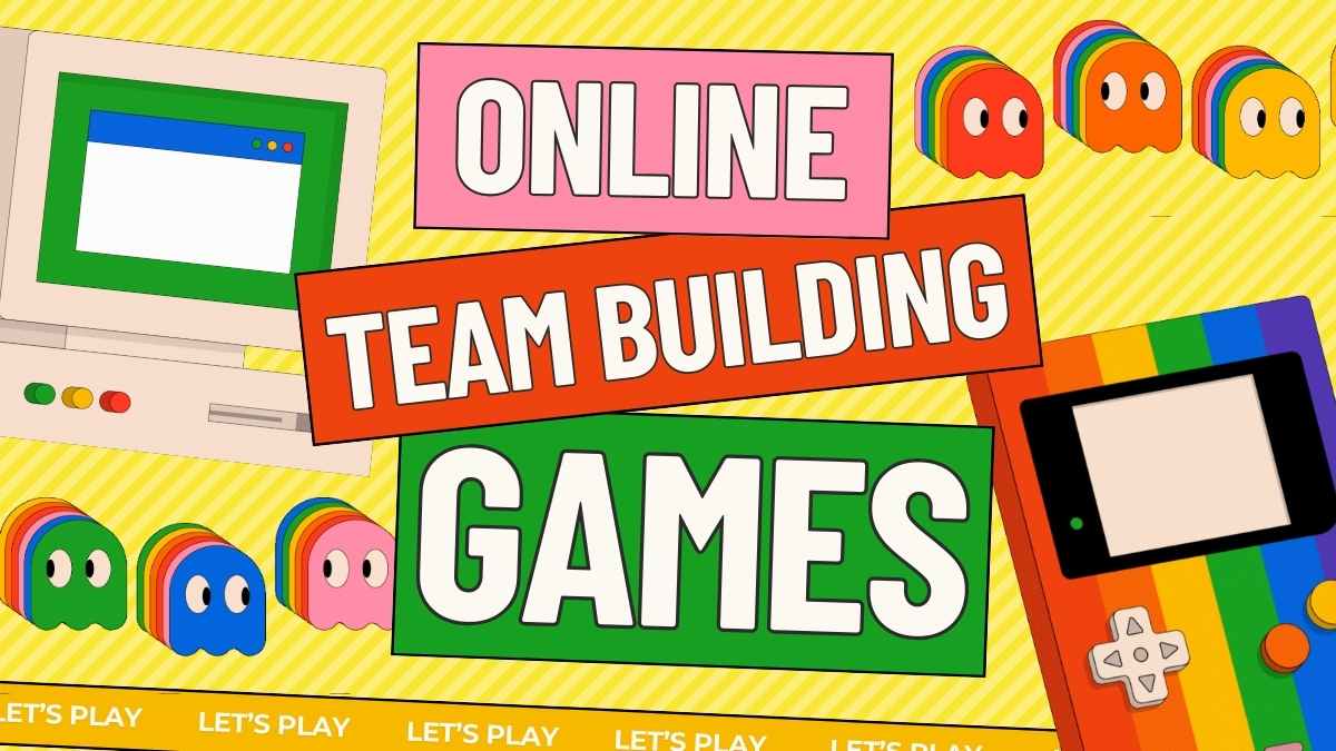 Playful Online Team Building Games Slides Preview