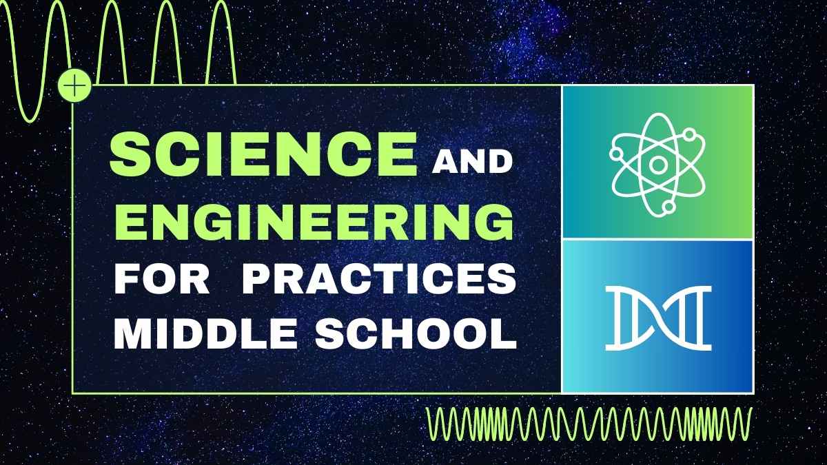 Science and Engineering Practices for Middle School Slides Preview