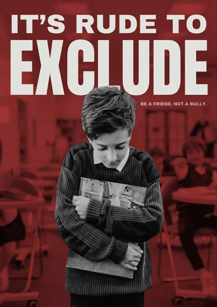 Simple Anti Bullying Posters Preview