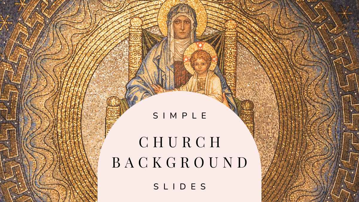 Simple Church Background Slides Preview