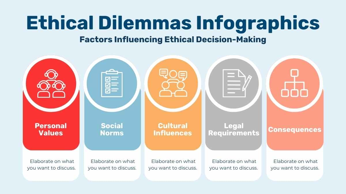 Simple Ethical Dilemmas Infographics Preview