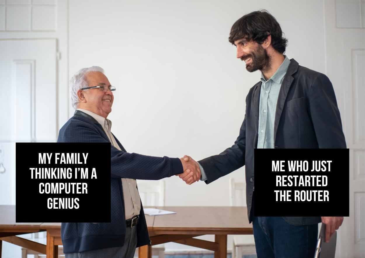Simple Funny Handshake Meme Slides Preview