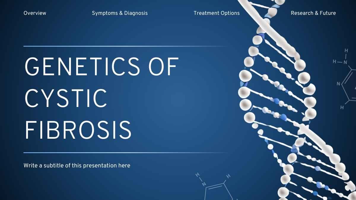 Simple Genetics Of Cystic Fibrosis Slides Preview