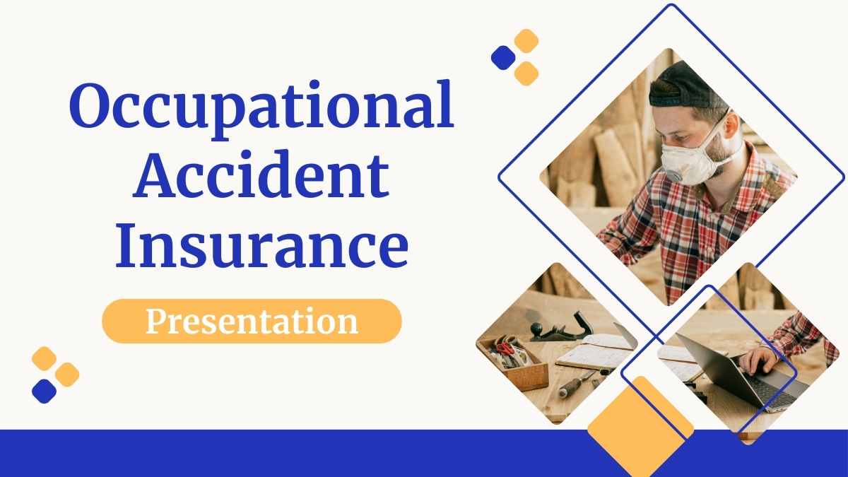 Simple Geometric Occupational Accident Insurance Preview