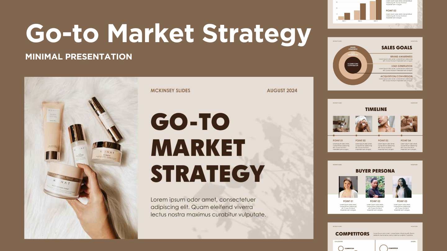 Simple Go-To-Market Strategy McKinsey Slides Preview
