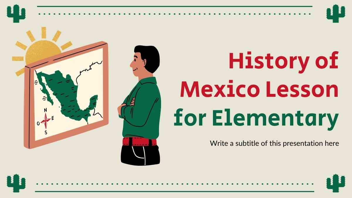Simple History of Mexico Lesson for Elementary Preview
