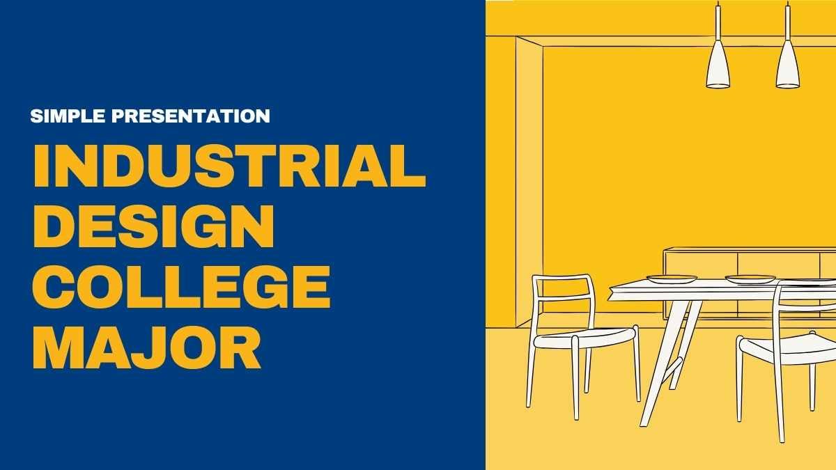 Simple Industrial Design College Major Preview