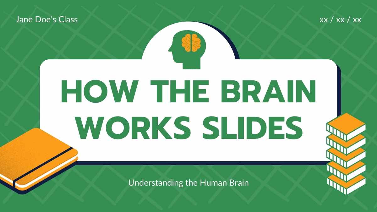 Simple Modern How The Brain Works Slides Preview