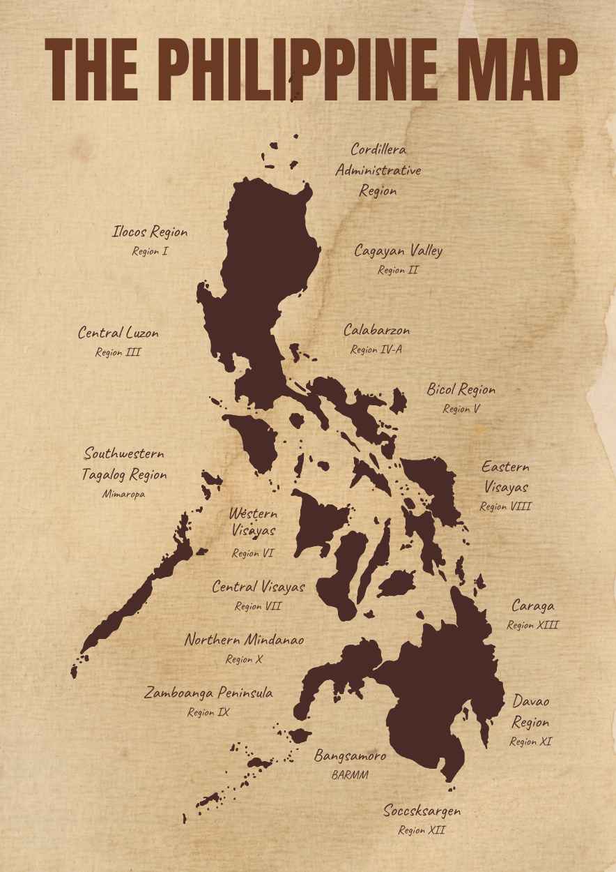 Simple Philippine Map Teacher Toolkit Preview