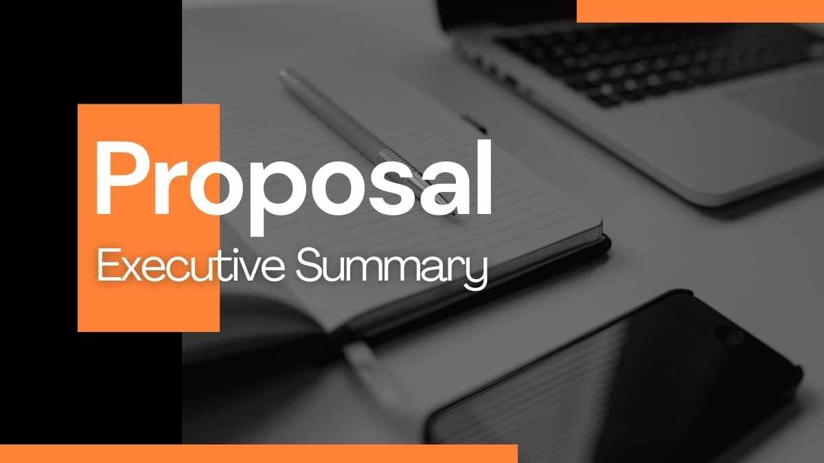 Simple Proposal Executive Summary Slides Preview