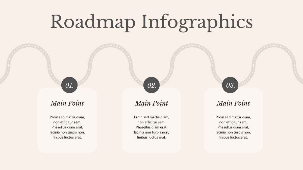 Simple Roadmap Infographics Preview