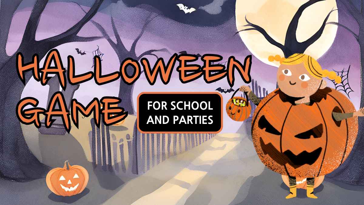 Spooky Halloween Game for School and Parties Preview
