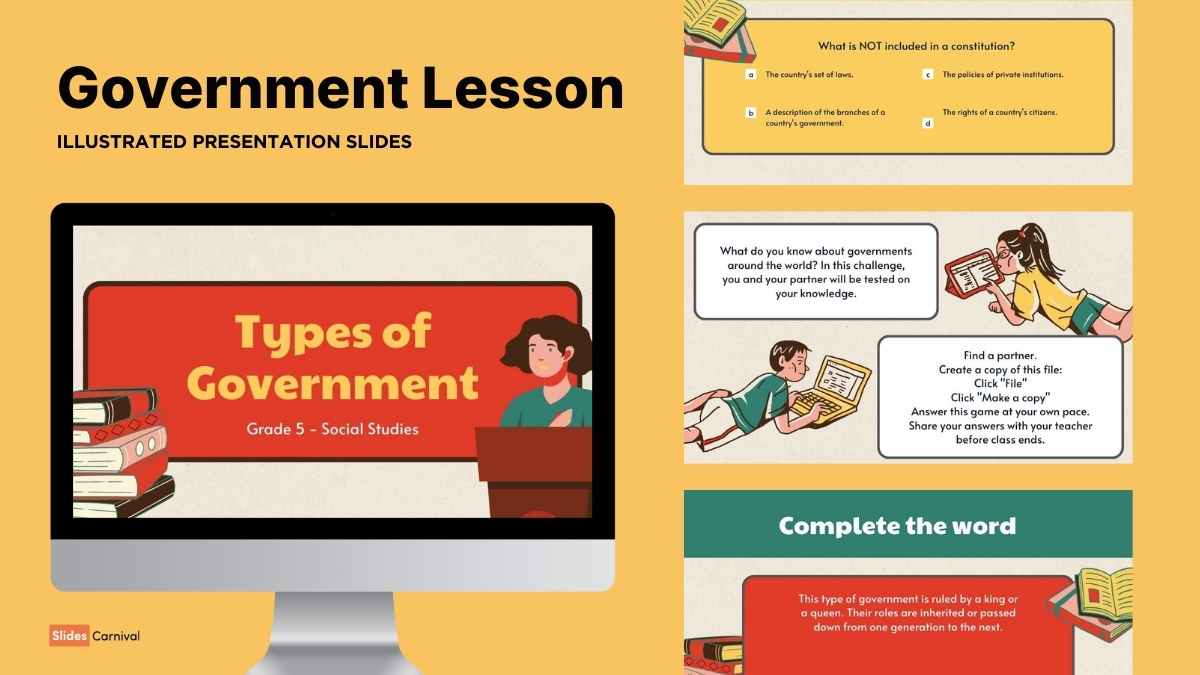 Types of Government Lesson Preview