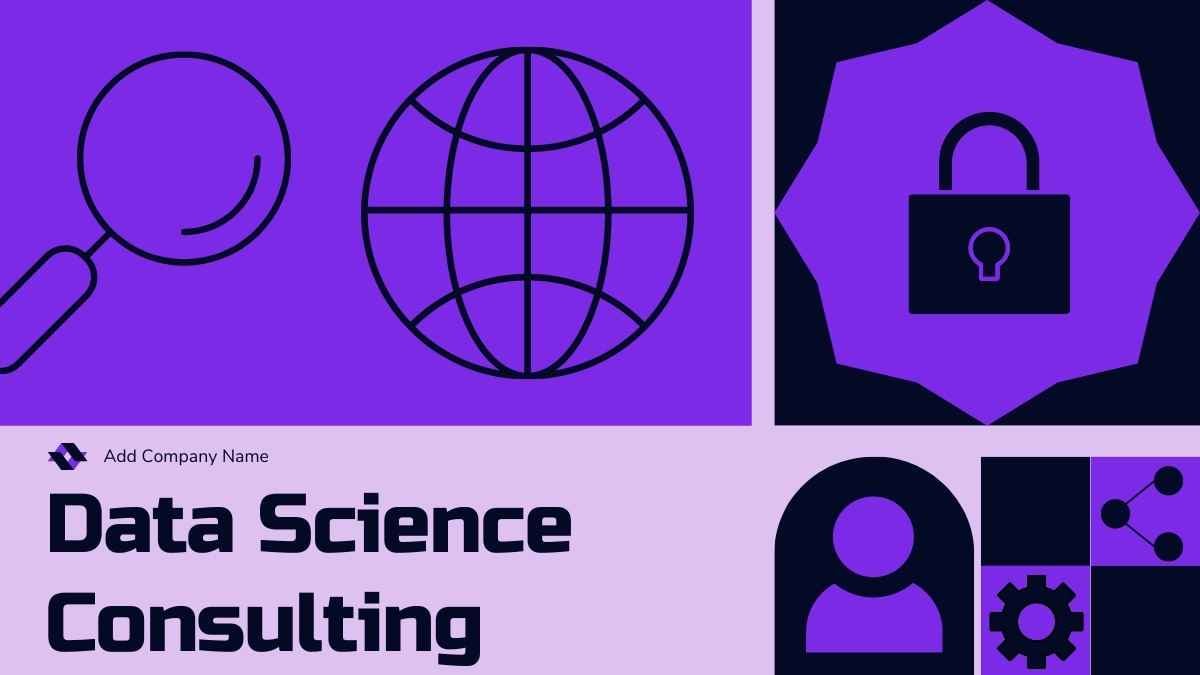 Purple Bold Data Science Consulting Slides Preview