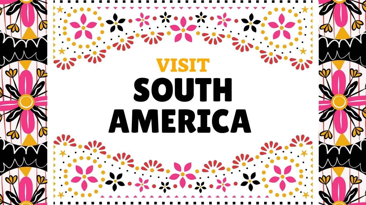 Festive South America Marketing Campaign Slides Preview