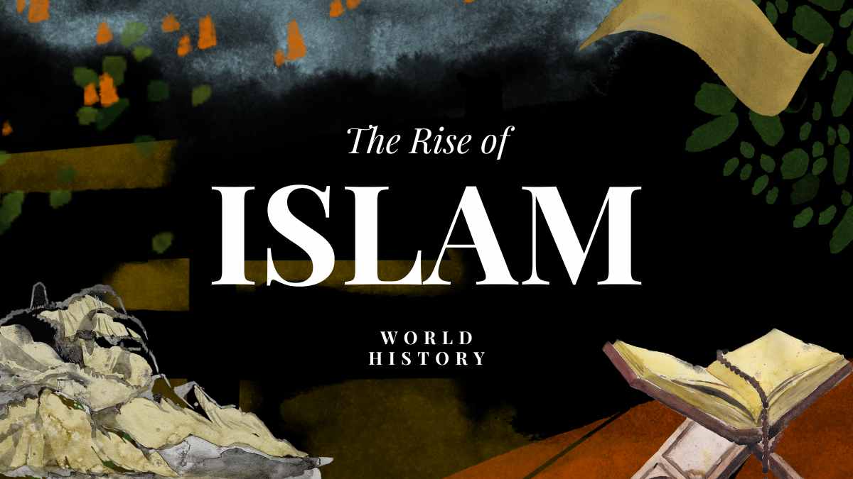 Watercolor The Rise of Islam World History Preview